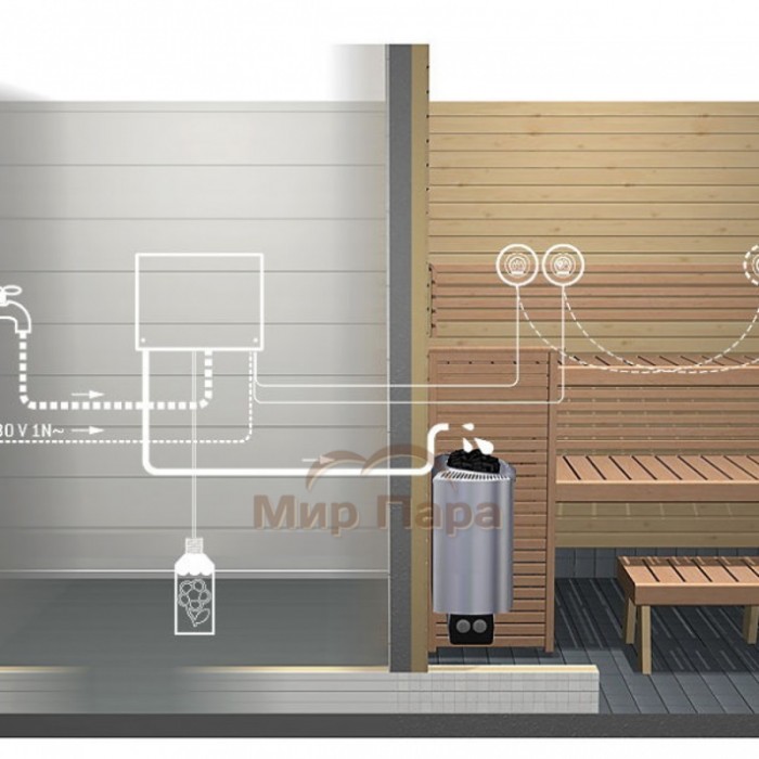 Автодозатор Harvia SASL1 с соплом